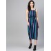 SIRIKIT Women Blue Striped A-Line Dress